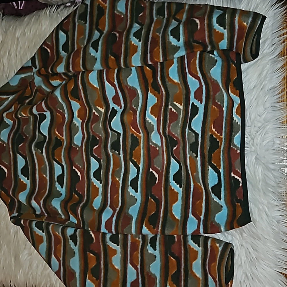 ~~Patagonia Synchilla 1/4 Snap-T Fleece Pullover – Striped Waves – Size Small~~ - Picture 5 of 5
